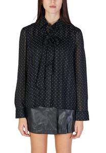 Рубашка ONLY в горошек, черный