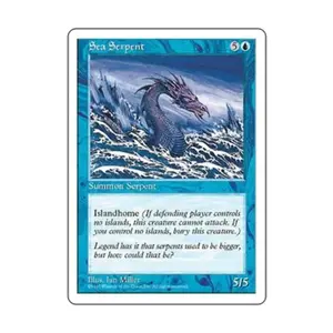 CCG Морской Змей (С), MTG - 5th Edition