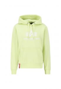 Толстовка с капюшоном Alpha Industries, светло-зеленый