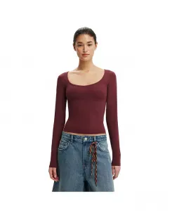 Женская кофта Hold Me с длинным рукавом COTTON ON, фиолетовый