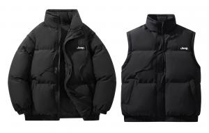 Jeep Пуховик Unisex, Pure Black