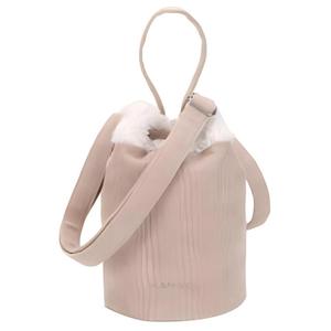 KANGOL Хлопковая ведёрка Плечевая сумка Кроссбод Средняя унисекс сумка розового цвета