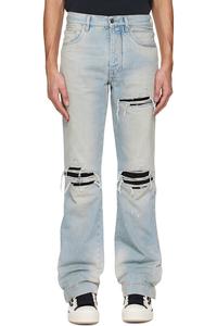 Amiri Синие джинсы MX1 прямого кроя