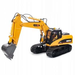 Металлический Гусеничный Экскаватор Huina 1535 Ручная Игрушка С Дистанционным Управлением Pan i Pani Gadżet