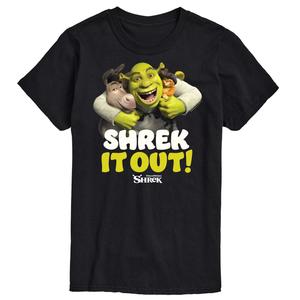 Футболка Big & Tall Shrek It Out License, черный