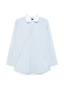 Рубашка современного кроя с воротником Karl Lagerfeld, синий