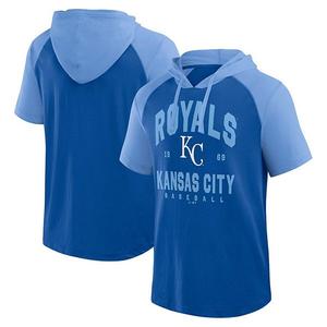 Мужская толстовка с капюшоном Kansas City Royals Prime Raglan Fanatics