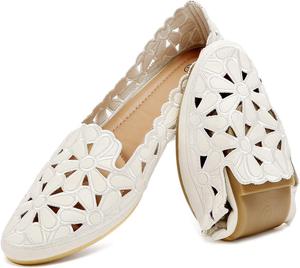 Женские балетки HEAWISH с цветочным принтом для женщин, черные и бежевые, без застежки, с цветами, из искусственной кожи, с круглым носком, для торжеств