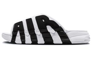 Nike Слайды Air More Uptempo White Black Red