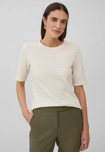 Футболка s.Oliver BLACK LABEL MIT STRUKTURMUSTER, Ecru/Off-White