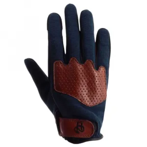 Защитные перчатки Helstons Duna woman perforated leather, синий