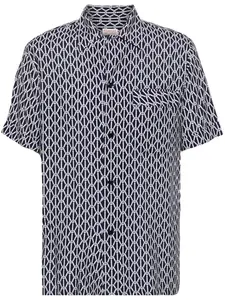 Рубашка с принтом FURSAC, синий