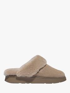 Домашние тапочки из овчины FitFlop, Taupe