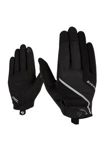 Перчатки для велоспорта "clyo touch long" сетчатые вставки впитывающие Ziener, черный