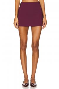 Мини юбка самия House Of Harlow 1960, цвет burgundy