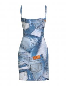 Мини-платье Chiara Ferragni, синий