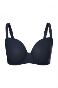 Ulla Popken Бралетт бра в цвете морской синий