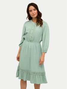 Летнее платье стандартного кроя Kaffe, зеленый