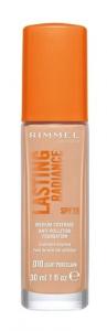 Тональный крем для лица 010 Светлый Фарфор, Spf 25, 30 мл Rimmel, Lasting Radiance