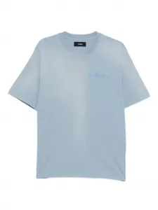 Футболка с вышивкой AMIRI, синий