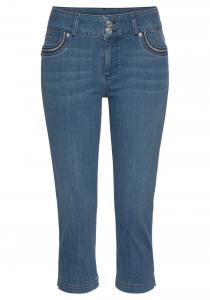 Узкие джинсы LASCANA, синий деним