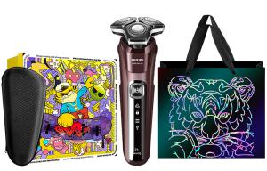 S5831 поворотная бритва Stainless Steel три лезвия для мытья по всему телу SkinIQ технология определения мышц PHILIPS