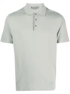 Рубашка поло с короткими рукавами Corneliani, серый
