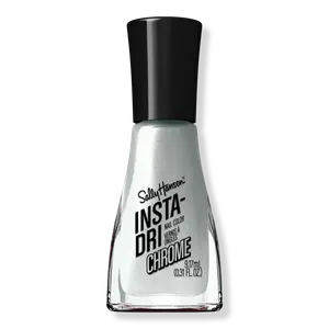 Коллекция хромовых лаков для ногтей Insta-Dri Sally Hansen, Polar Platinum (metallic silver)