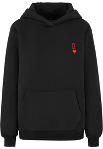 Толстовка Miss Tee Queen Card, черный