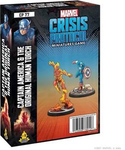 Marvel: Crisis Protocol - Капитан Америка и оригинальный человек-факел, Атомные массовые игры ATOMIC MASS GAMES