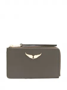 Кардхолдер ZV Card с логотипом Zadig&Voltaire, зеленый