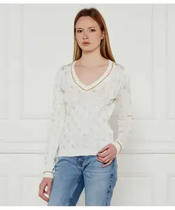 Свитер Рози 4г Regular fit Guess Jeans, бежевый