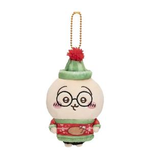 Плюшевый кулон из рождественской коллекции, высота 14см Chiikawa