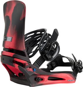 Крепления для сноуборда Burton Cartel X Re:Flex, мужские, размер Large, черно-красные, Black