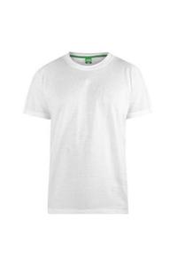 D555e Футболка Kingsize Flyers-1 с круглым вырезом Duke Clothing, белый