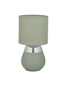 Настольная лампа зеленого/серебристого цвета - (В)32 x Ø18 см relaxdays