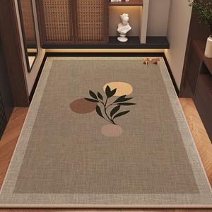 Budis Ковер 100х120 см из мутонового вельвета для прихожей, не скользит, режется, задерживает пыль, Qingzhi 05