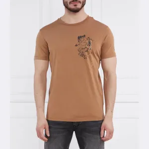 Футболка стандартного кроя Replay, коричневый