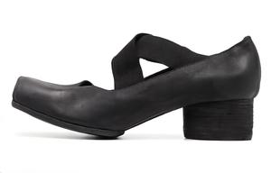 Кожаные балетки женские UMA WANG, Black