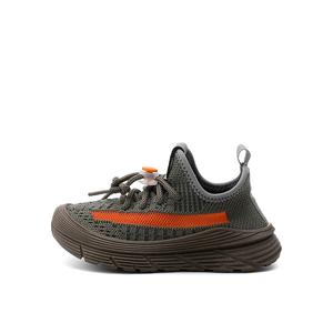 Износостойкие амортизирующие повседневные детские ботинки Kids' Jeep вулканический серый