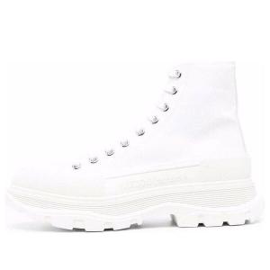 Кроссовки tread slick boot 'triple white' Alexander Mcqueen, белый