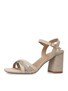 Сандалии MANFIELD, пятнистый бежевый