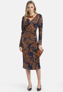 Платье Luisa Spagnoli GRIGLIA, Blu Tabacco/Blue