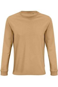 Футболка Sol's Pioneer с длинными рукавами, бежевый