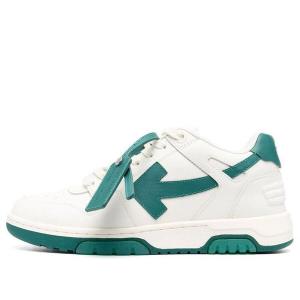 Кроссовки out of office low-top sneaker 'green white' Off-White, зеленый