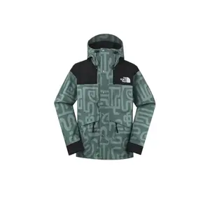 THE NORTH FACE Ветровка 1986 серии ветронепроницаемая дышащая утепленная унисекс зеленая, Green