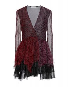 Мини-платье Philosophy Di Lorenzo Serafini, розовый