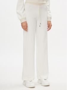 Трикотажные брюки кроя bootcut Liu Jo, экрю