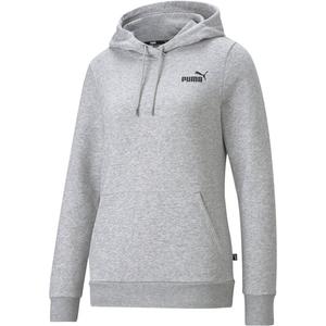 Толстовка ess small logo hoodie fl Puma, серый