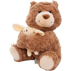 Мягкий плюшевый мишка на день рождения, 28 см Doudou Beibei